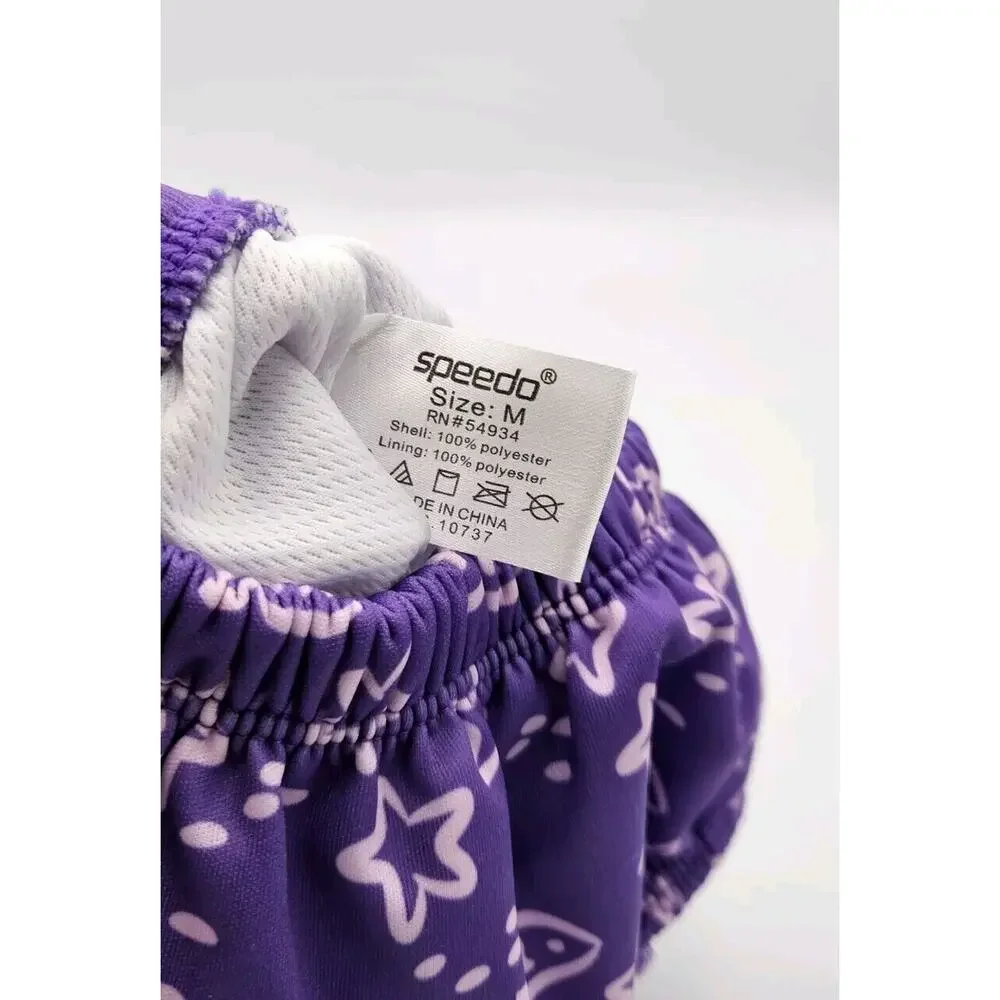 Baby Girl Size Medium (12M) Purple Speedo Reusable Swim‎ Diaper